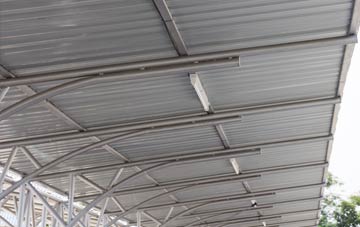 installing Lower Gledfield metal roofing